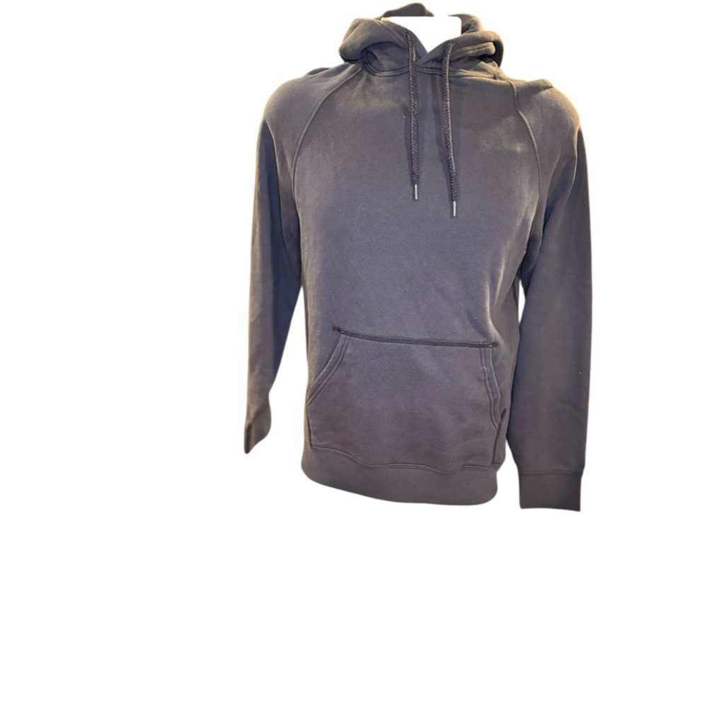 Men's Faherty Blue gray high Standard Hoodie Size M - Picture 1 of 3